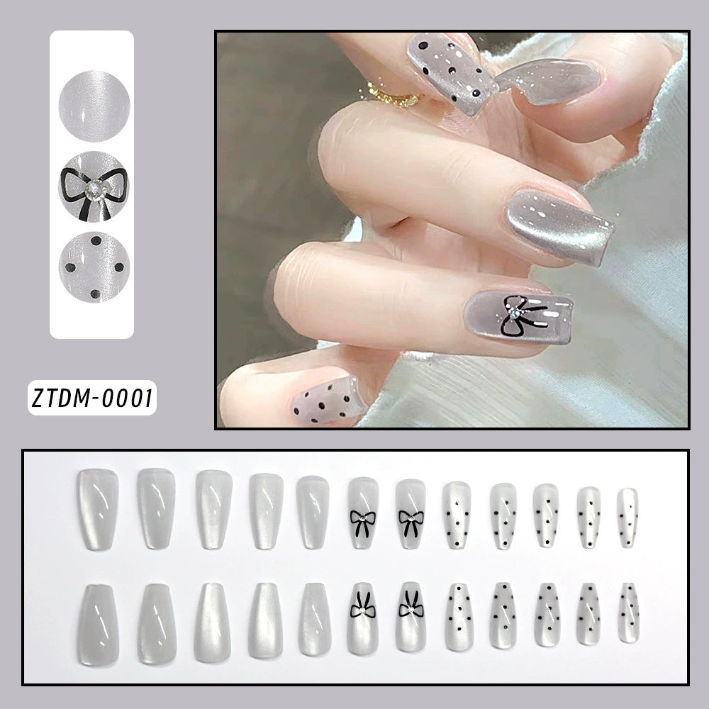 Stars and Moon Fake Nails for Women – Long Press-On Nails Set | Celestial Nail Art USA